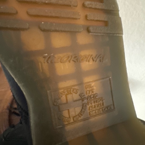 Dr. Martens Black Boots with Yellow Stitching - Picture 15 of 16